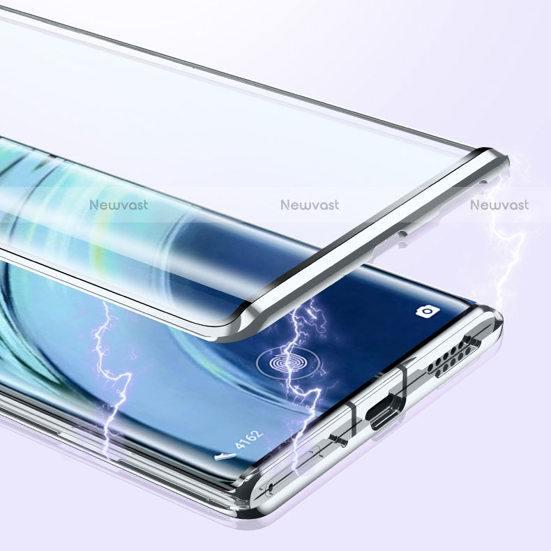 Luxury Aluminum Metal Frame Mirror Cover Case 360 Degrees M03 for Xiaomi Mi 11 Lite 4G
