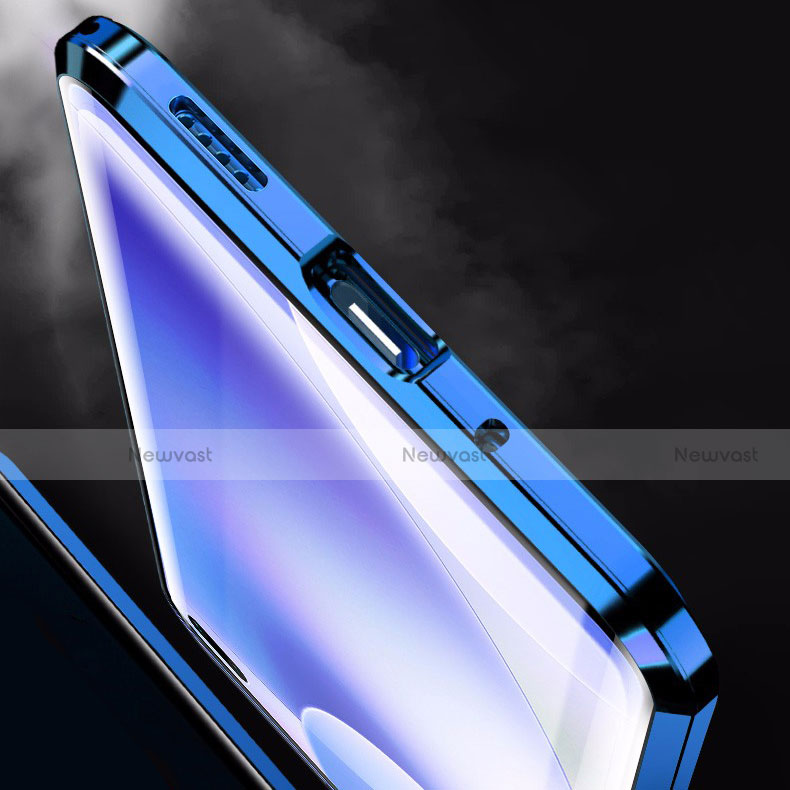 Luxury Aluminum Metal Frame Mirror Cover Case 360 Degrees M04 for Xiaomi Redmi K30 5G
