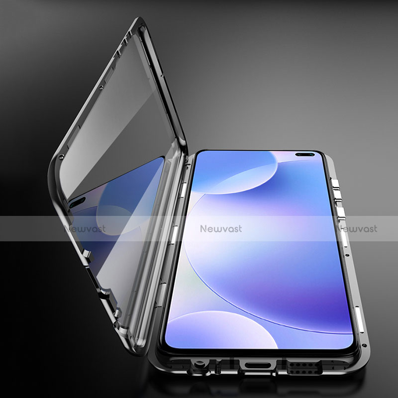 Luxury Aluminum Metal Frame Mirror Cover Case 360 Degrees M05 for Xiaomi Redmi K30 4G