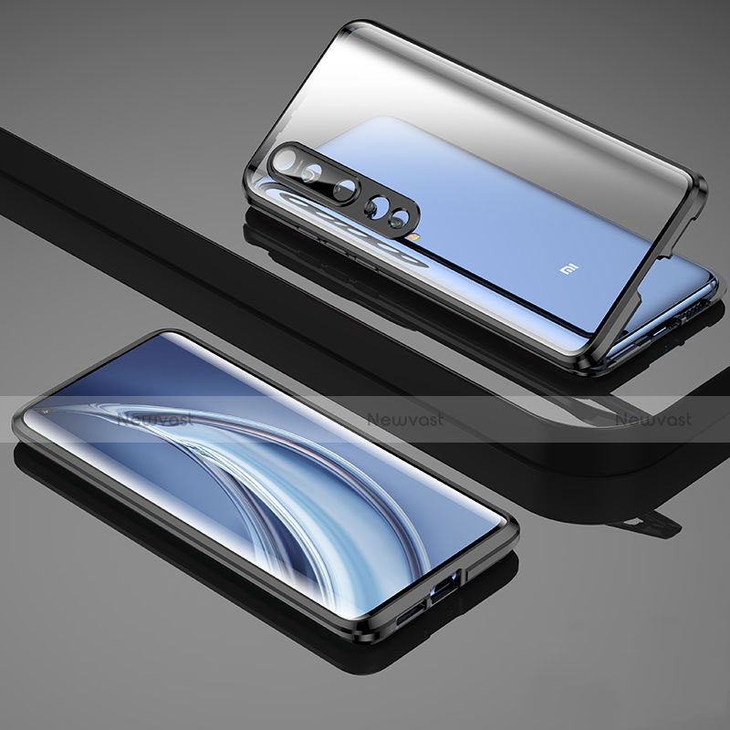 Luxury Aluminum Metal Frame Mirror Cover Case 360 Degrees M08 for Xiaomi Mi 10