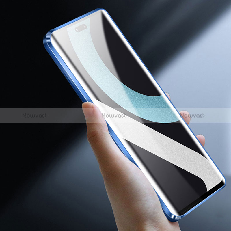 Luxury Aluminum Metal Frame Mirror Cover Case 360 Degrees P01 for Xiaomi Mi 12 Lite NE 5G