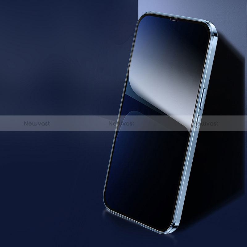 Luxury Aluminum Metal Frame Mirror Cover Case 360 Degrees P03 for Xiaomi Mi 13 5G