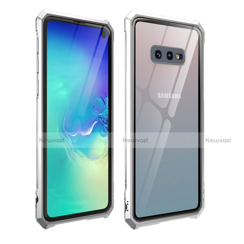 Luxury Aluminum Metal Frame Mirror Cover Case 360 Degrees T01 for Samsung Galaxy S10e