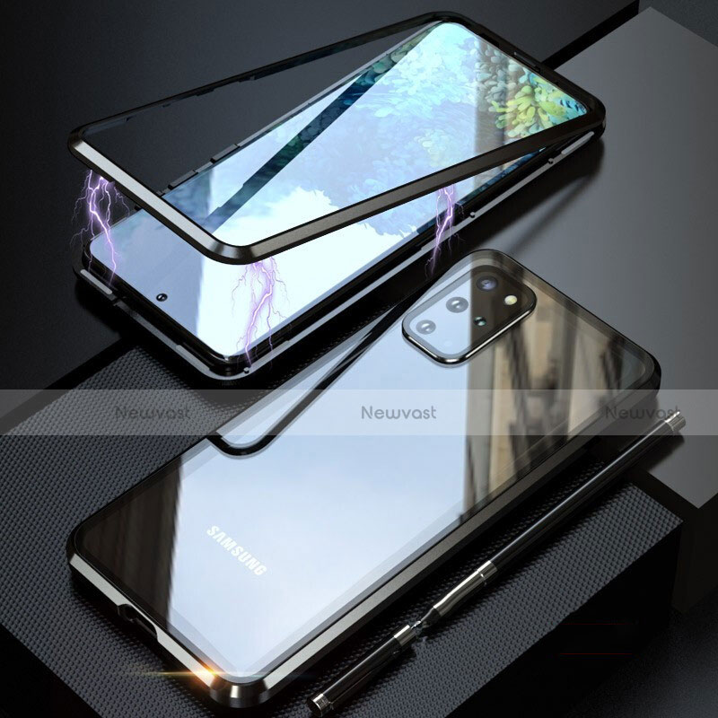 Luxury Aluminum Metal Frame Mirror Cover Case 360 Degrees T01 for Samsung Galaxy S20 Plus 5G