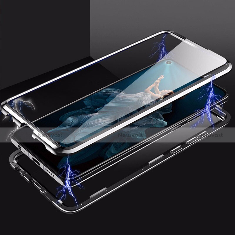Luxury Aluminum Metal Frame Mirror Cover Case 360 Degrees T02 for Huawei Honor 20