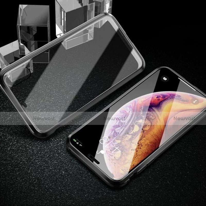 Luxury Aluminum Metal Frame Mirror Cover Case 360 Degrees T02 for Xiaomi Mi A3