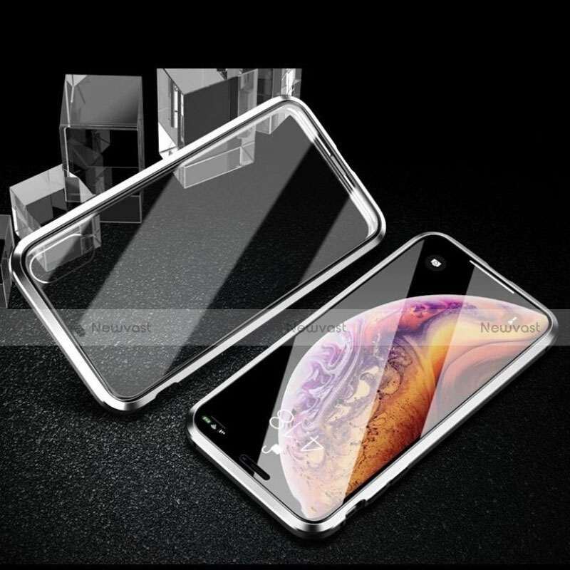 Luxury Aluminum Metal Frame Mirror Cover Case 360 Degrees T02 for Xiaomi Mi A3