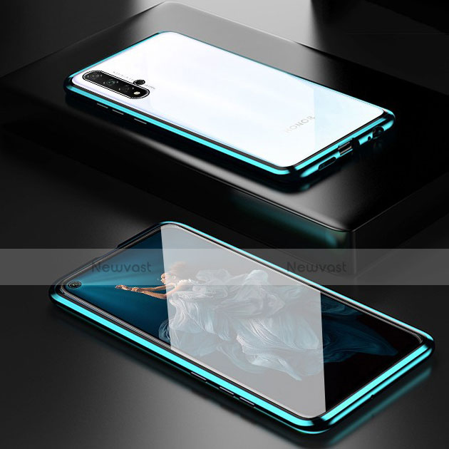 Luxury Aluminum Metal Frame Mirror Cover Case 360 Degrees T03 for Huawei Nova 5T