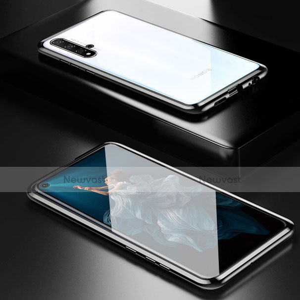 Luxury Aluminum Metal Frame Mirror Cover Case 360 Degrees T03 for Huawei Nova 5T