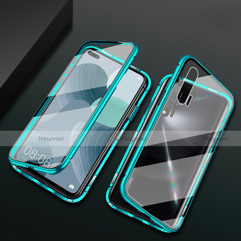 Luxury Aluminum Metal Frame Mirror Cover Case 360 Degrees T03 for Huawei Nova 6