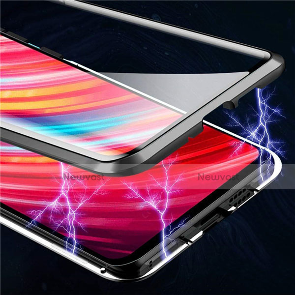 Luxury Aluminum Metal Frame Mirror Cover Case 360 Degrees T04 for Xiaomi Mi Note 10