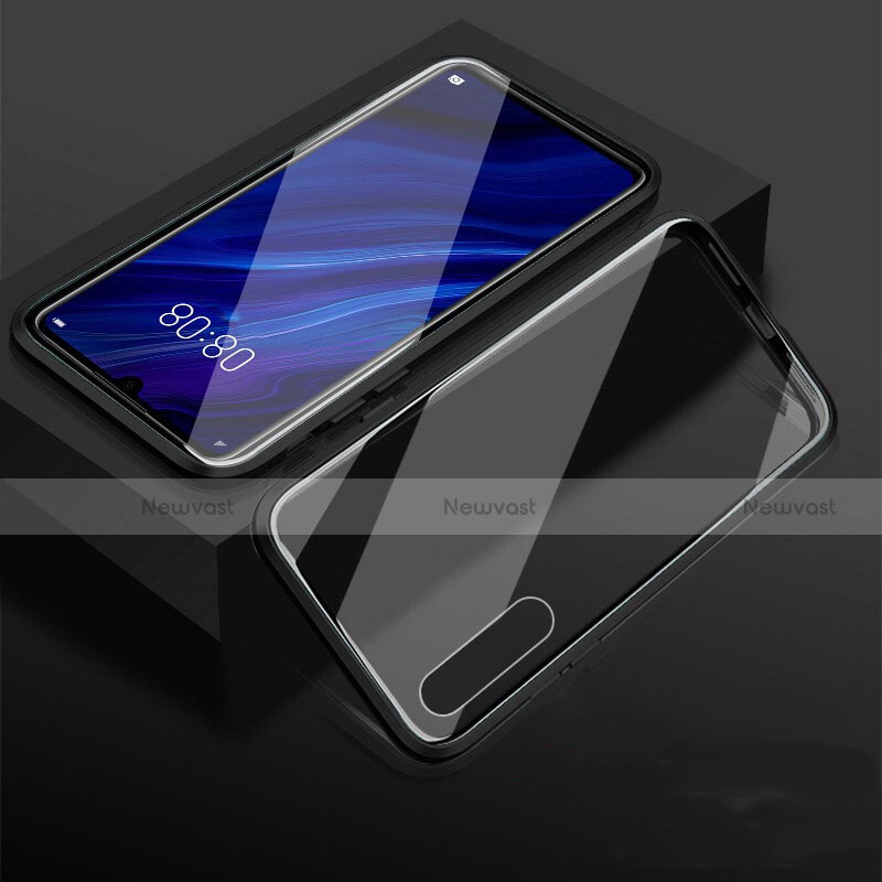 Luxury Aluminum Metal Frame Mirror Cover Case 360 Degrees T05 for Huawei P30