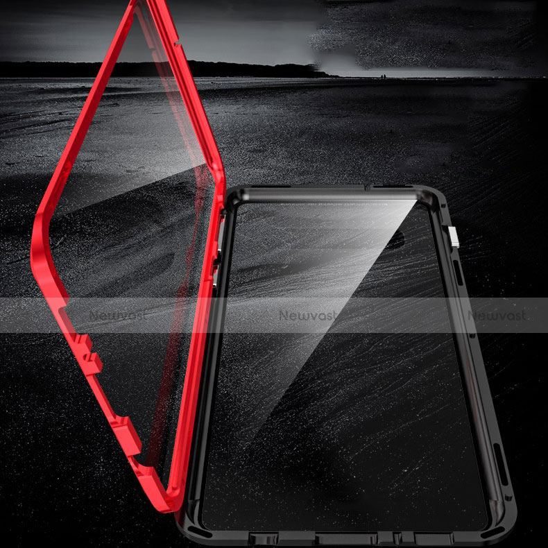 Luxury Aluminum Metal Frame Mirror Cover Case 360 Degrees T05 for Samsung Galaxy S10