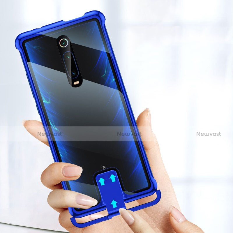 Luxury Aluminum Metal Frame Mirror Cover Case 360 Degrees T05 for Xiaomi Mi 9T