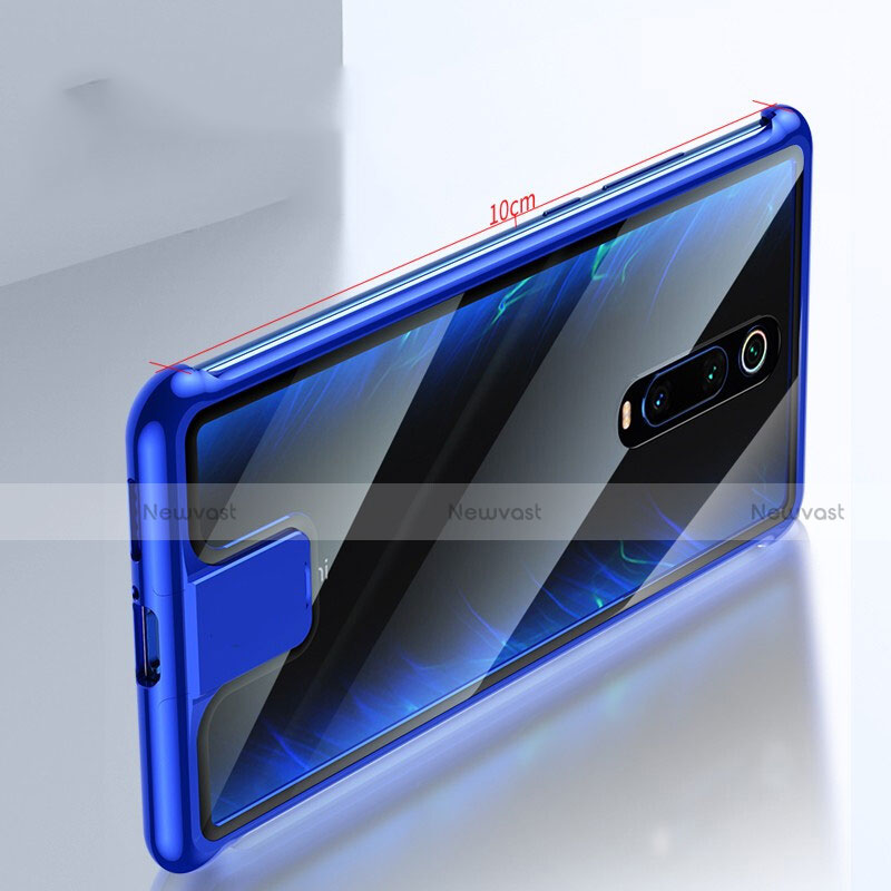 Luxury Aluminum Metal Frame Mirror Cover Case 360 Degrees T05 for Xiaomi Redmi K20