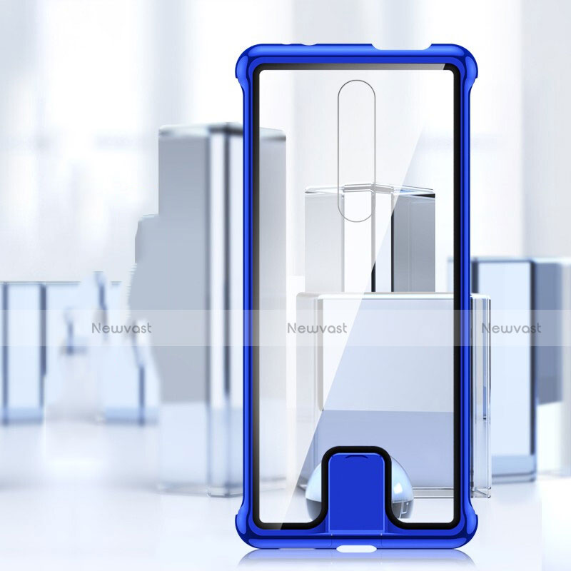 Luxury Aluminum Metal Frame Mirror Cover Case 360 Degrees T05 for Xiaomi Redmi K20