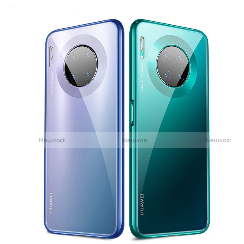 Luxury Aluminum Metal Frame Mirror Cover Case 360 Degrees T06 for Huawei Mate 30 Pro