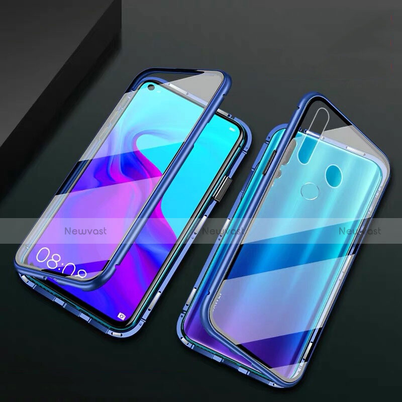 Luxury Aluminum Metal Frame Mirror Cover Case 360 Degrees T06 for Huawei P30 Lite