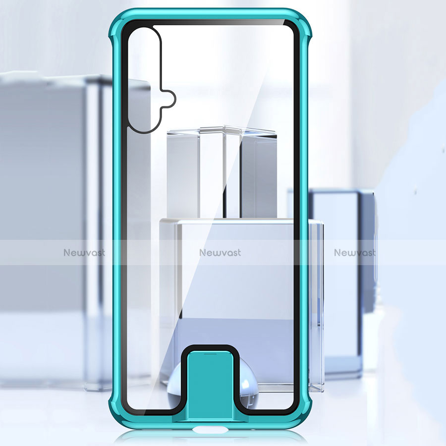 Luxury Aluminum Metal Frame Mirror Cover Case 360 Degrees T07 for Huawei Nova 5T