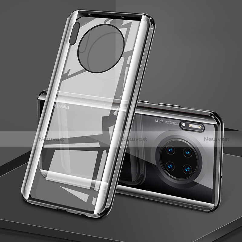 Luxury Aluminum Metal Frame Mirror Cover Case 360 Degrees T08 for Huawei Mate 30E Pro 5G