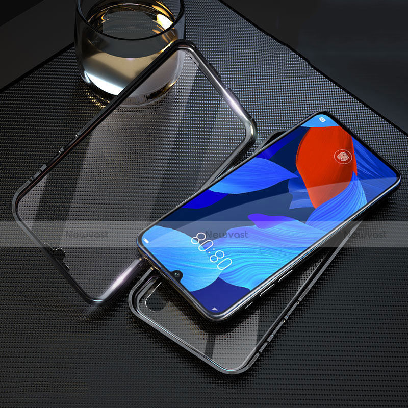 Luxury Aluminum Metal Frame Mirror Cover Case 360 Degrees T11 for Huawei Nova 5 Pro