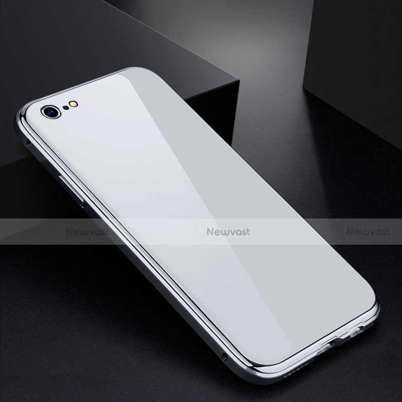 Luxury Aluminum Metal Frame Mirror Cover Case for Apple iPhone 6 Plus