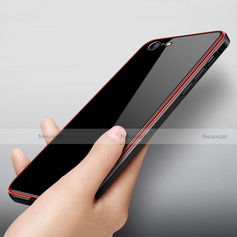 Luxury Aluminum Metal Frame Mirror Cover Case for Apple iPhone 6S Plus