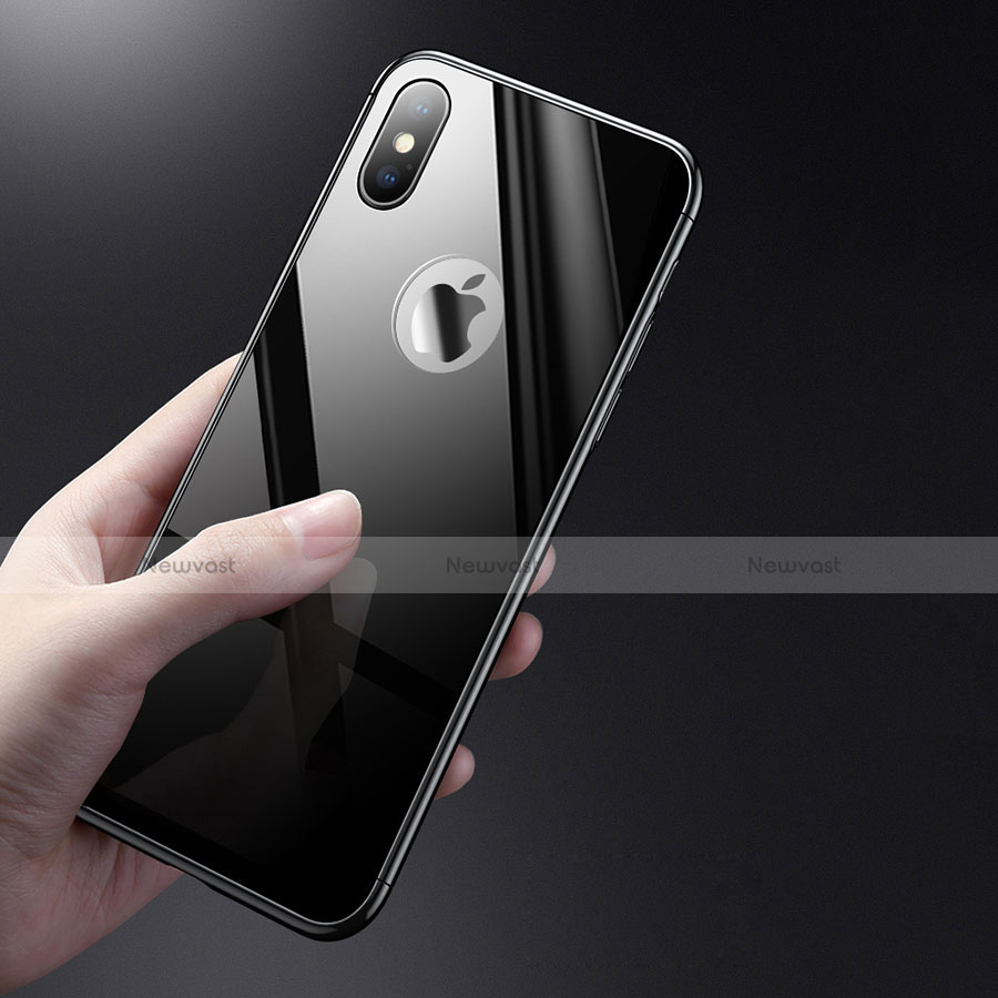 Luxury Aluminum Metal Frame Mirror Cover Case for Apple iPhone Xs Max