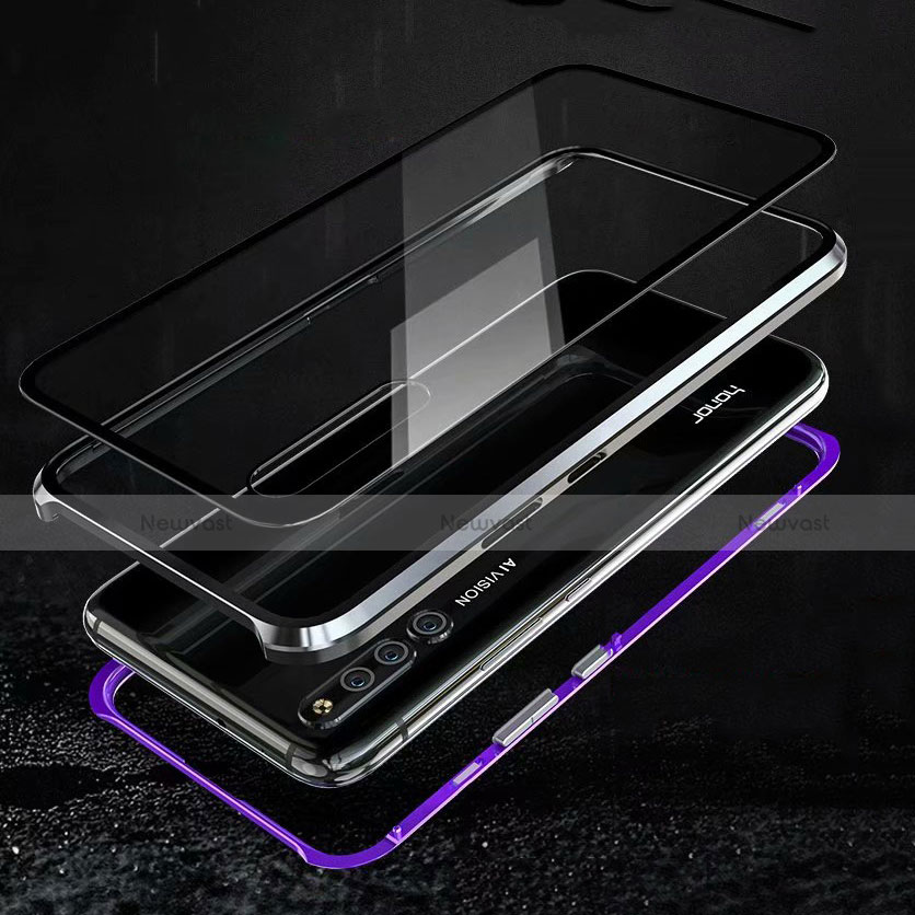 Luxury Aluminum Metal Frame Mirror Cover Case for Huawei Honor Magic 2