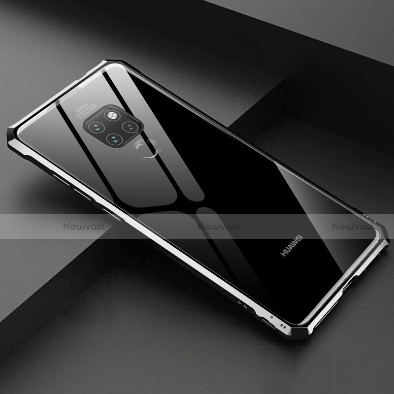 Luxury Aluminum Metal Frame Mirror Cover Case for Huawei Mate 20