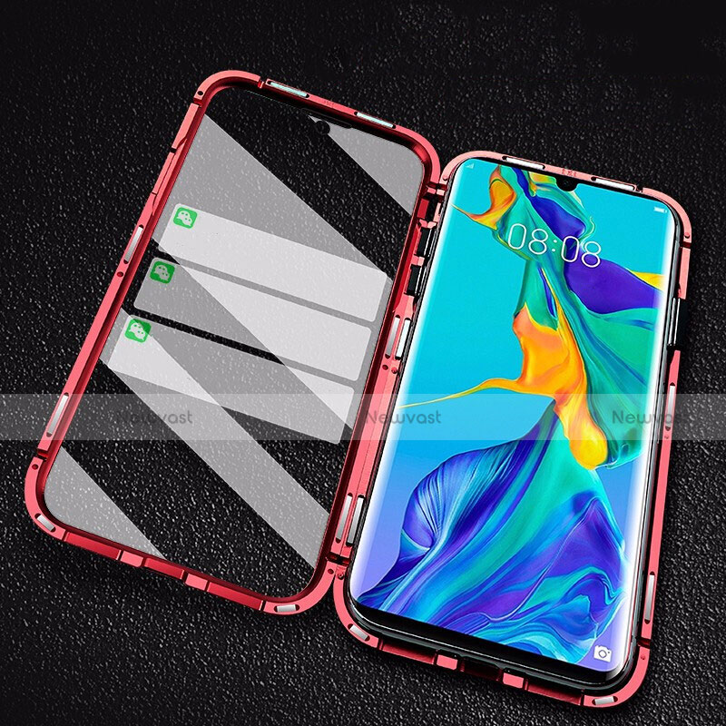 Luxury Aluminum Metal Frame Mirror Cover Case M02 for Huawei P30 Pro