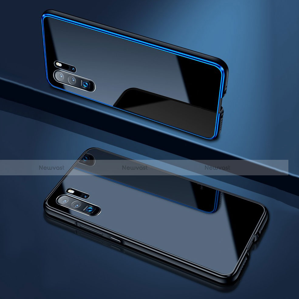 Luxury Aluminum Metal Frame Mirror Cover Case M03 for Huawei P30 Pro New Edition