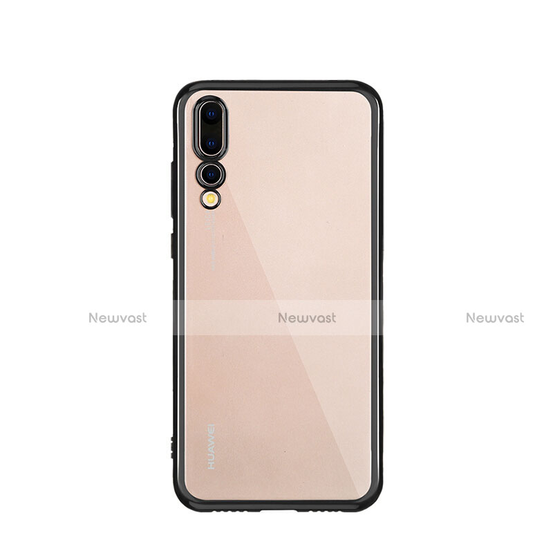 Luxury Aluminum Metal Frame Mirror Cover Case M04 for Huawei P20 Pro