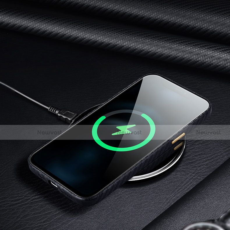 Luxury Carbon Fiber Twill Soft Case C01 for Apple iPhone 13 Mini