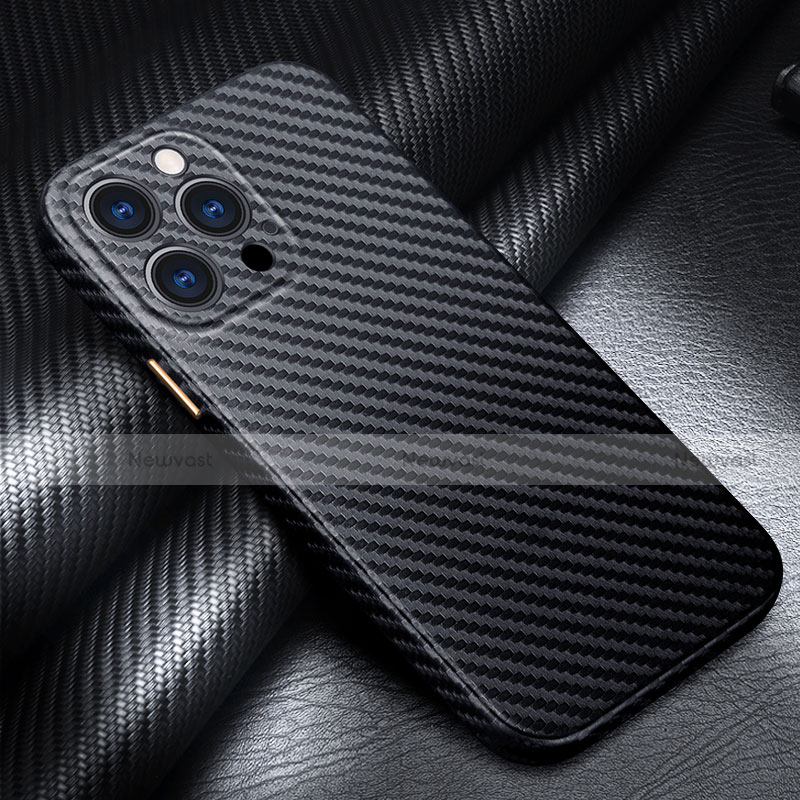 Luxury Carbon Fiber Twill Soft Case C01 for Apple iPhone 13 Pro