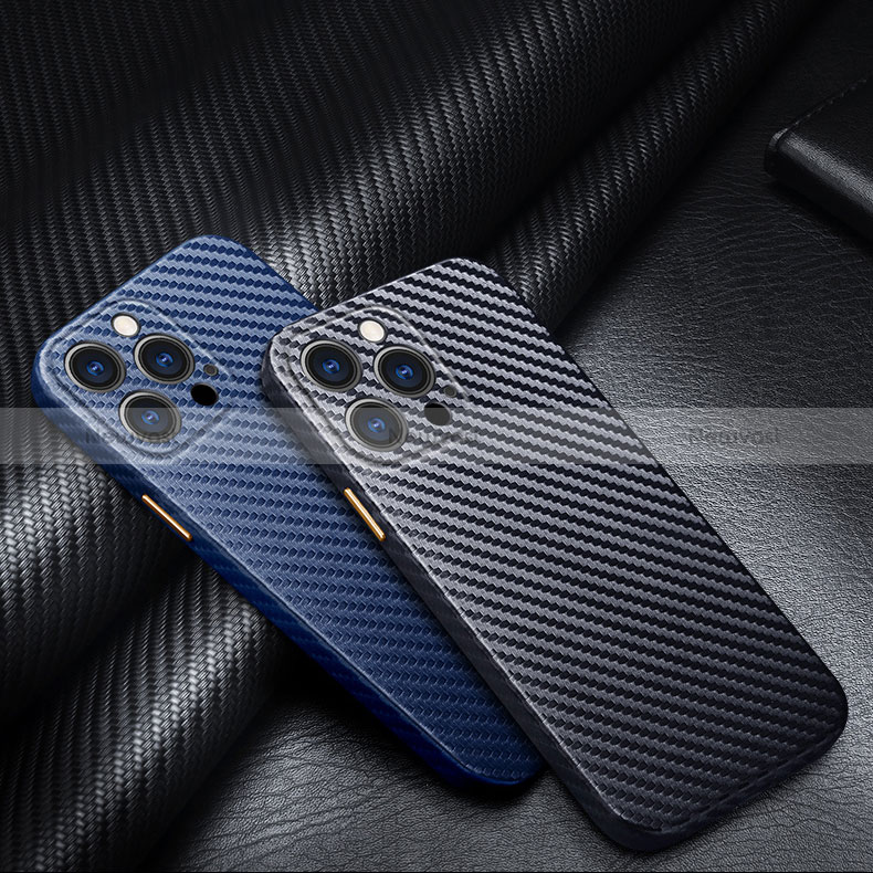 Luxury Carbon Fiber Twill Soft Case C01 for Apple iPhone 14 Pro