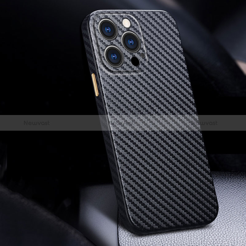 Luxury Carbon Fiber Twill Soft Case C01 for Apple iPhone 14 Pro