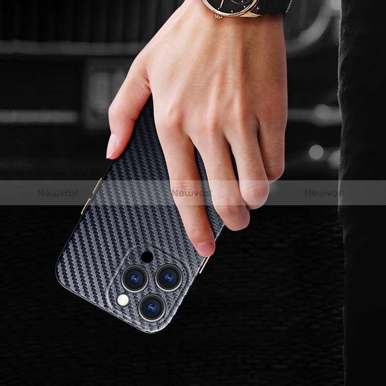 Luxury Carbon Fiber Twill Soft Case C01 for Apple iPhone 14 Pro Max