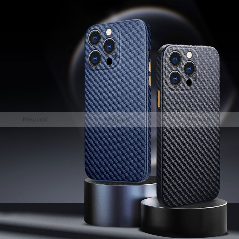 Luxury Carbon Fiber Twill Soft Case C01 for Apple iPhone 15