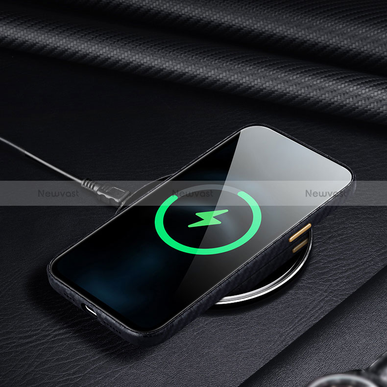 Luxury Carbon Fiber Twill Soft Case C01 for Apple iPhone 15 Pro