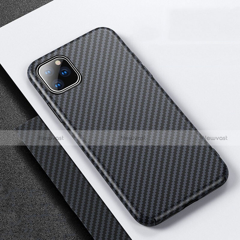 Luxury Carbon Fiber Twill Soft Case Cover for Apple iPhone 11 Pro