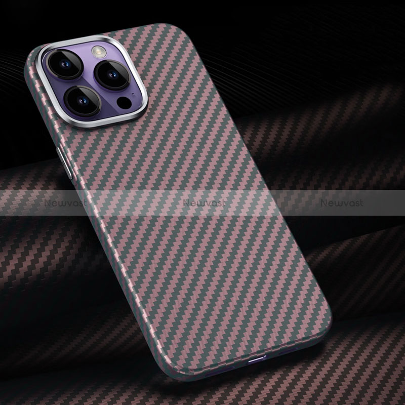 Luxury Carbon Fiber Twill Soft Case T01 for Apple iPhone 14 Pro