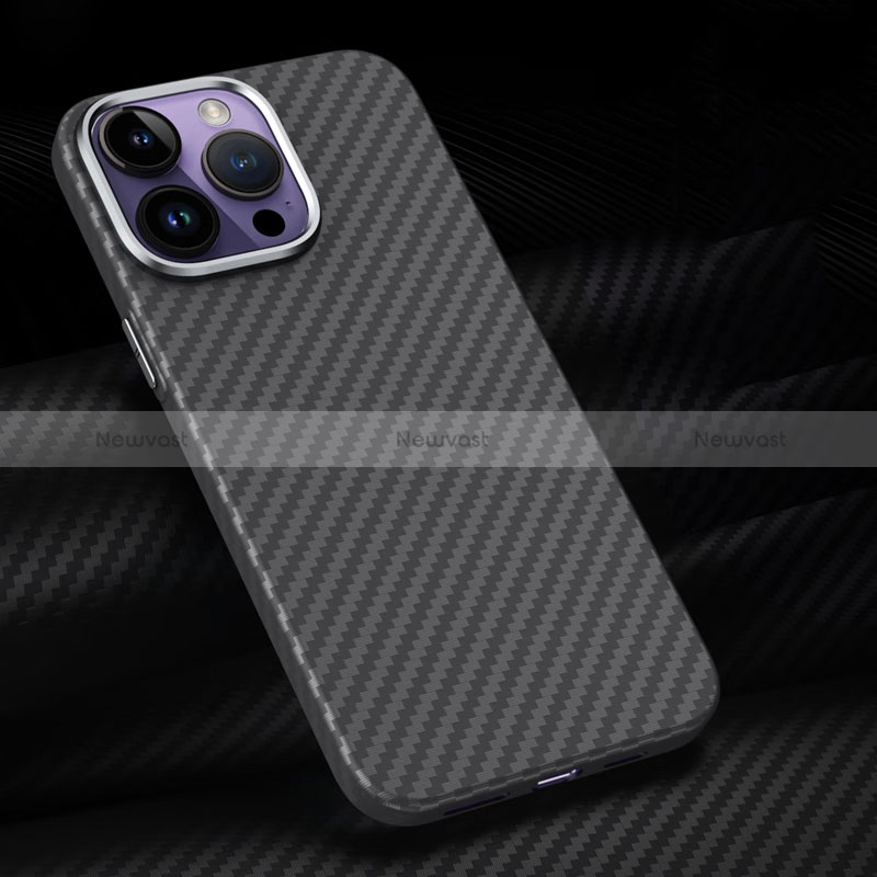 Luxury Carbon Fiber Twill Soft Case T01 for Apple iPhone 14 Pro