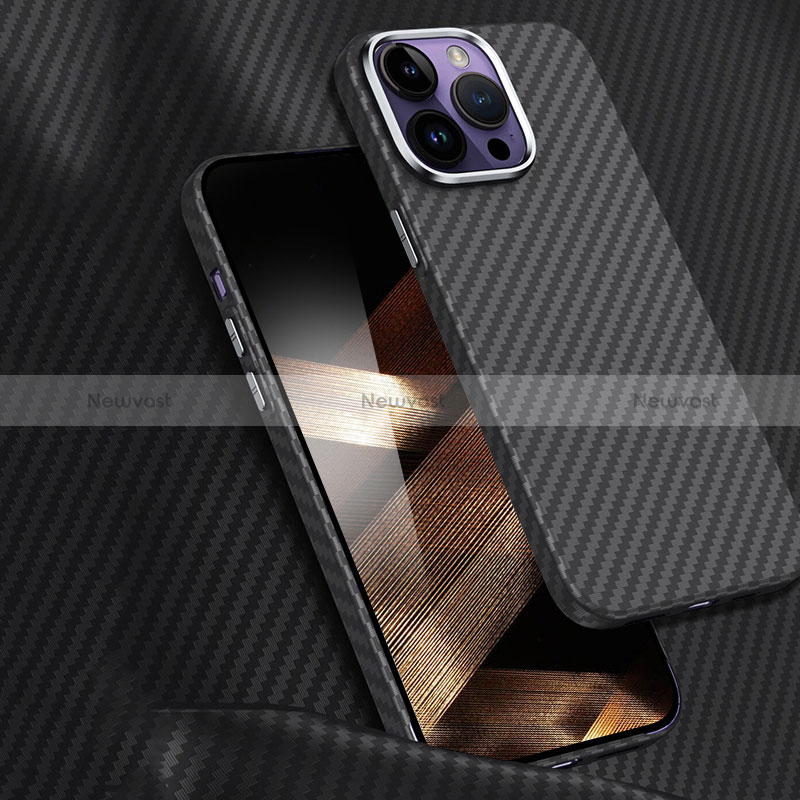 Luxury Carbon Fiber Twill Soft Case T01 for Apple iPhone 14 Pro Max