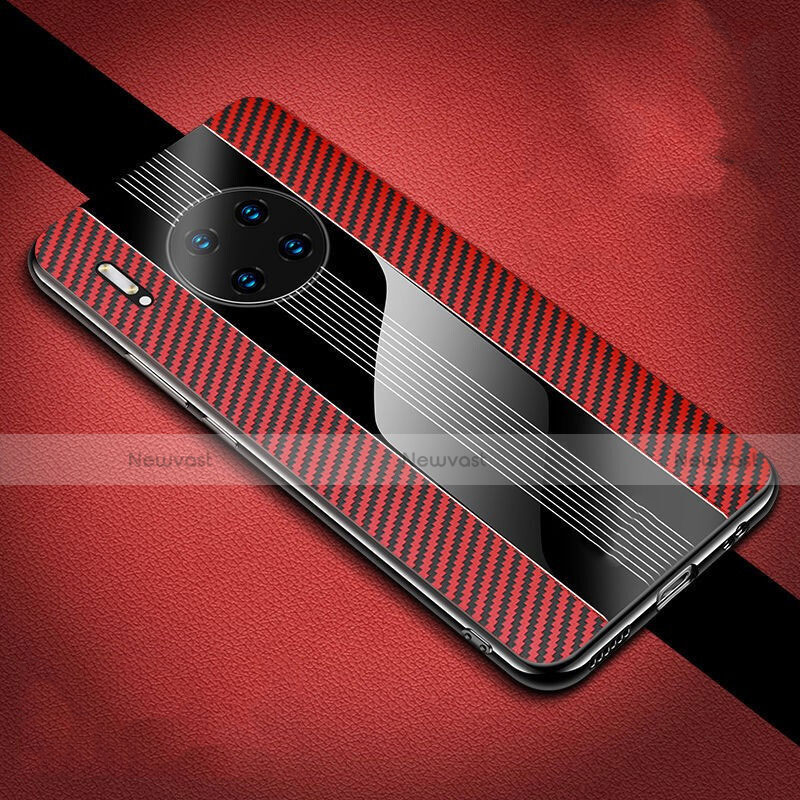 Luxury Carbon Fiber Twill Soft Case T01 for Huawei Mate 30