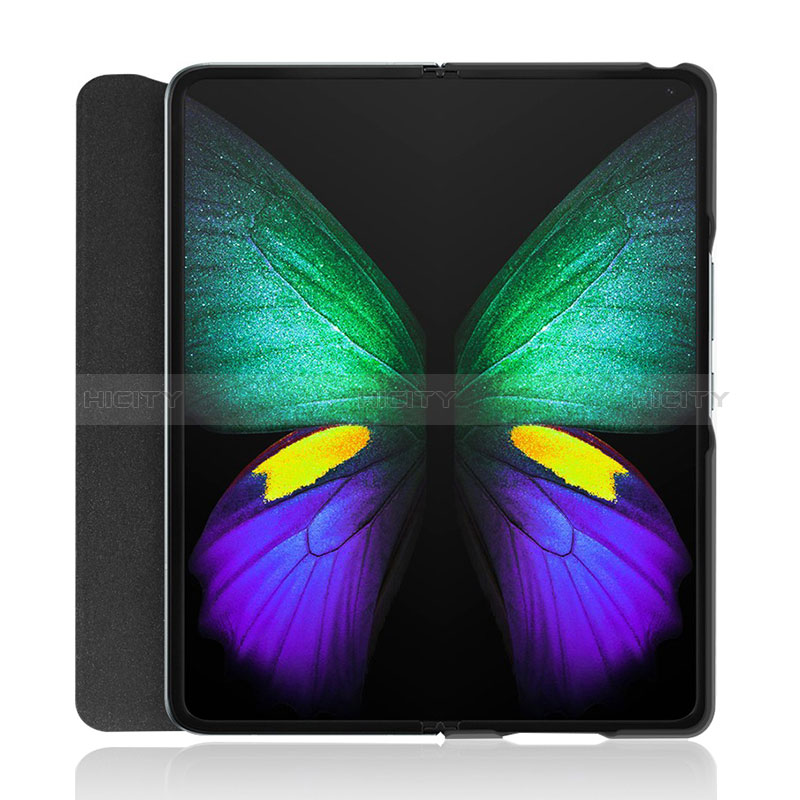 Luxury Leather Matte Finish and Plastic Back Cover Case S07 for Samsung Galaxy Z Fold4 5G