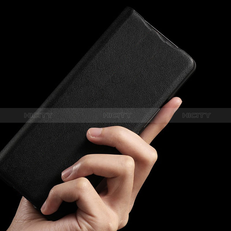 Luxury Leather Matte Finish and Plastic Back Cover Case S08 for Samsung Galaxy Z Fold4 5G