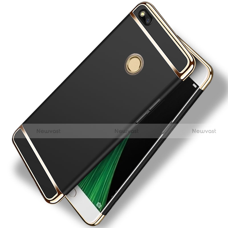 Luxury Metal Frame and Plastic Back Case for Huawei GR3 (2017) Black