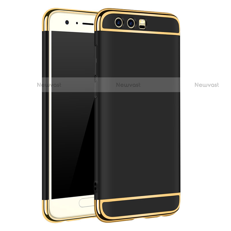 Luxury Metal Frame and Plastic Back Case for Huawei Honor 9 Black