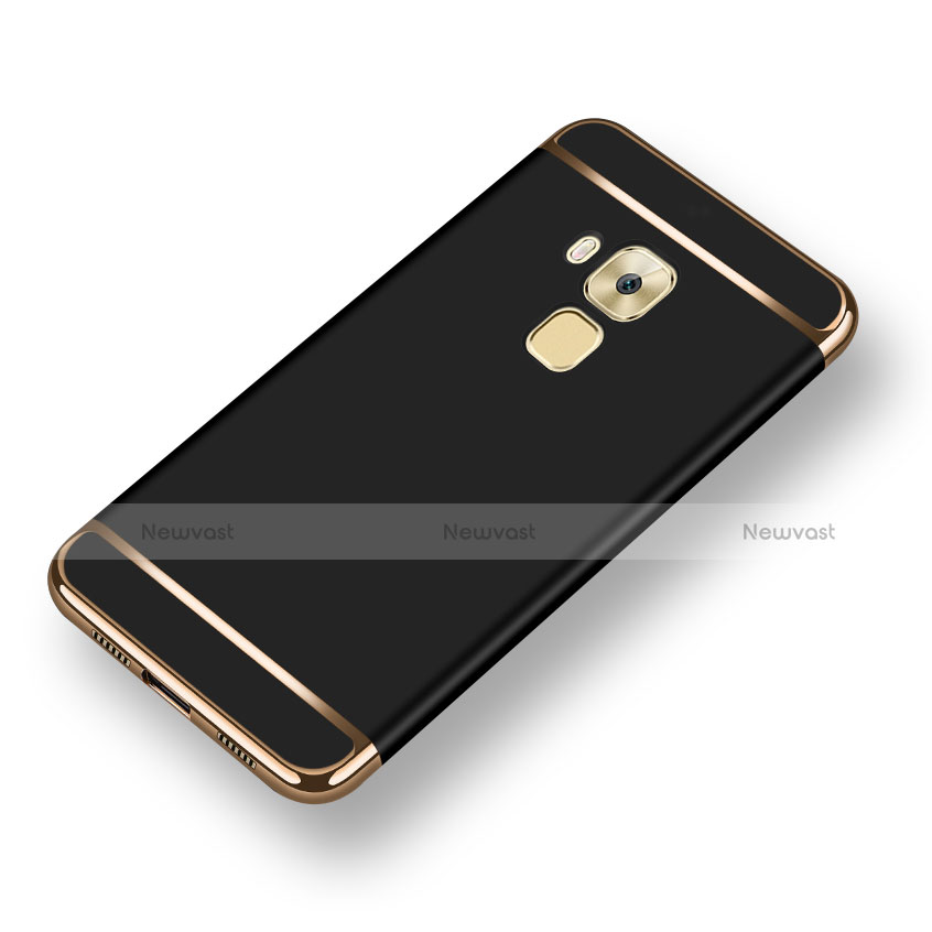 Luxury Metal Frame and Plastic Back Case M02 for Huawei G9 Plus Black